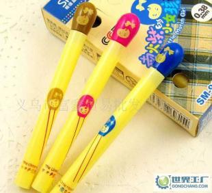 韓國(guó)文具 可愛短款火柴頭中性筆 學(xué)習(xí)用品 黑 0.38 粗款_辦公.文教_世界工廠網(wǎng)中國(guó)產(chǎn)品信息庫(kù)