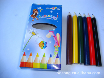 【3.5寸 迷你彩色鉛筆】?jī)r(jià)格,廠家,圖片,鉛筆,浙江松陽金星文教用品-