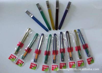 【供應(yīng)工具刀 裁紙刀 文教用品 辦公用品】?jī)r(jià)格,廠家,圖片,工具刀,東陽(yáng)市現(xiàn)代金成日用品-